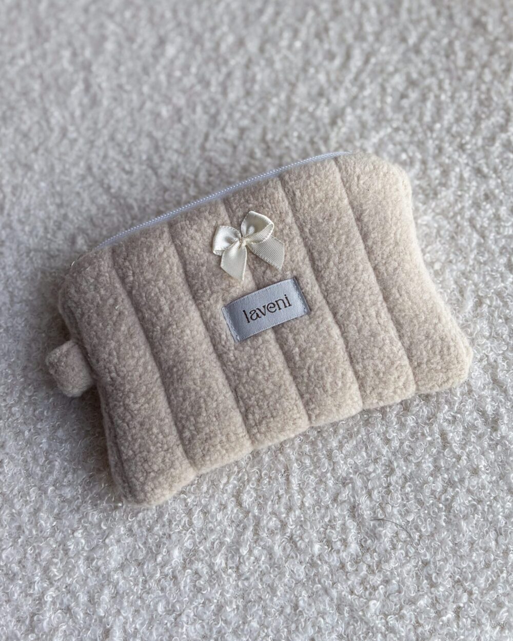 Mini Portfelik Soft Beige 1 Mała portmonetka na karty